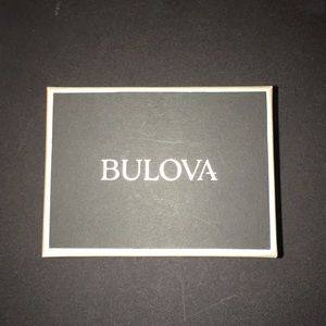 Bulova watch box